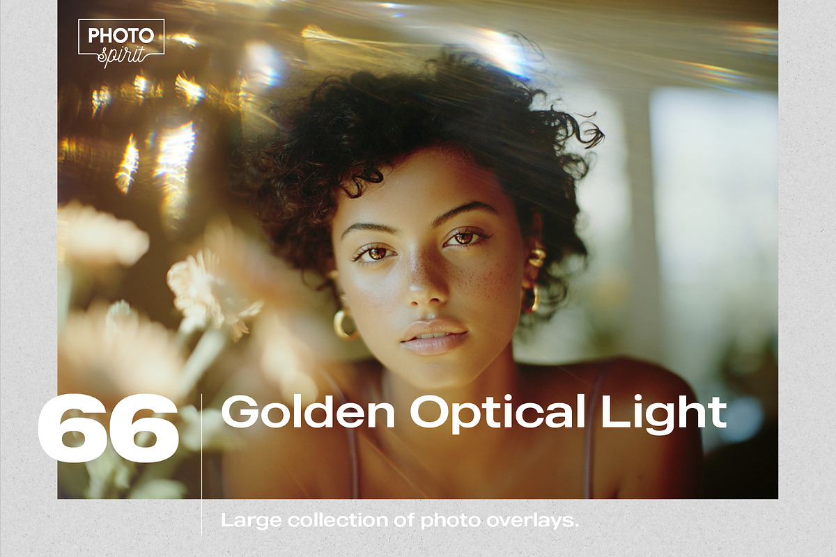 Golden Optical Light Overlays, a Texture Graphic by PhotoSpirit (Photo 1 of 8)