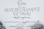 Relation - Script Handwrittem Font, a Script Font by alphArtype (Thumbnail 7 of 7)