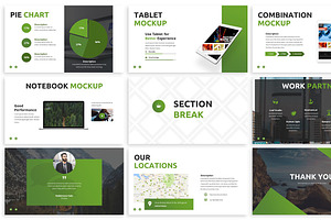 Puncak - Nature Keynote Template