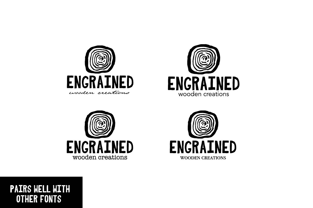 Posterize Font preview 4