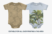 Bella Canvas 100B OnePiece Mockups, a Shirt Mockup by GraphicHero (Thumbnail 9 of 9)