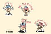 Happy Ice Cream Mascot, an Illustration by kalehstudio (Thumbnail 3 of 5)