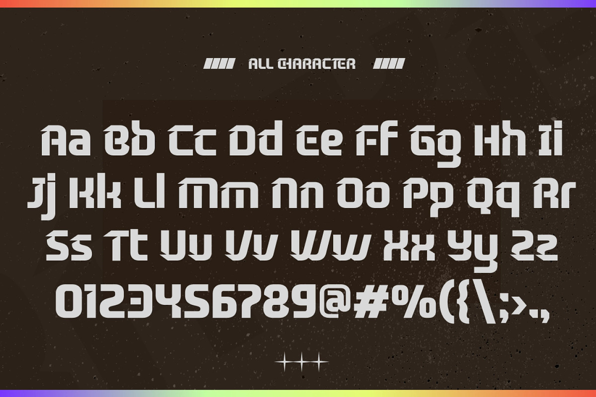 Tracker – Modern Racing Display Font, a Sans Serif Font by Brand Earth (Photo 2 of 7)