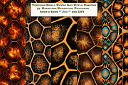 Tortoise Shell Animal Prints, a Pattern Graphic by karenfoleyphoto (Thumbnail 1 of 8)