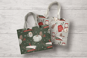10 HOLIDAY PATTERNS, a Pattern Graphic by HmarkaShop (Thumbnail 4 of 4)