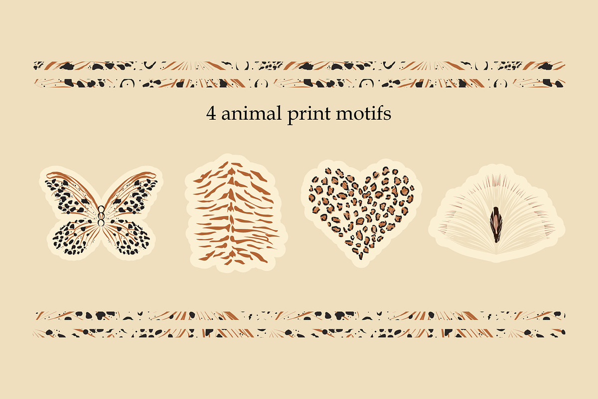Animal print collection, a Pattern Graphic by Mona Ahmed (Photo 15 of 16)