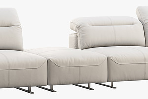 BoConcept Hampton Leather Sofa