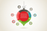 Christmas Infographics, an Illustration by Marish (Thumbnail 2 of 4)
