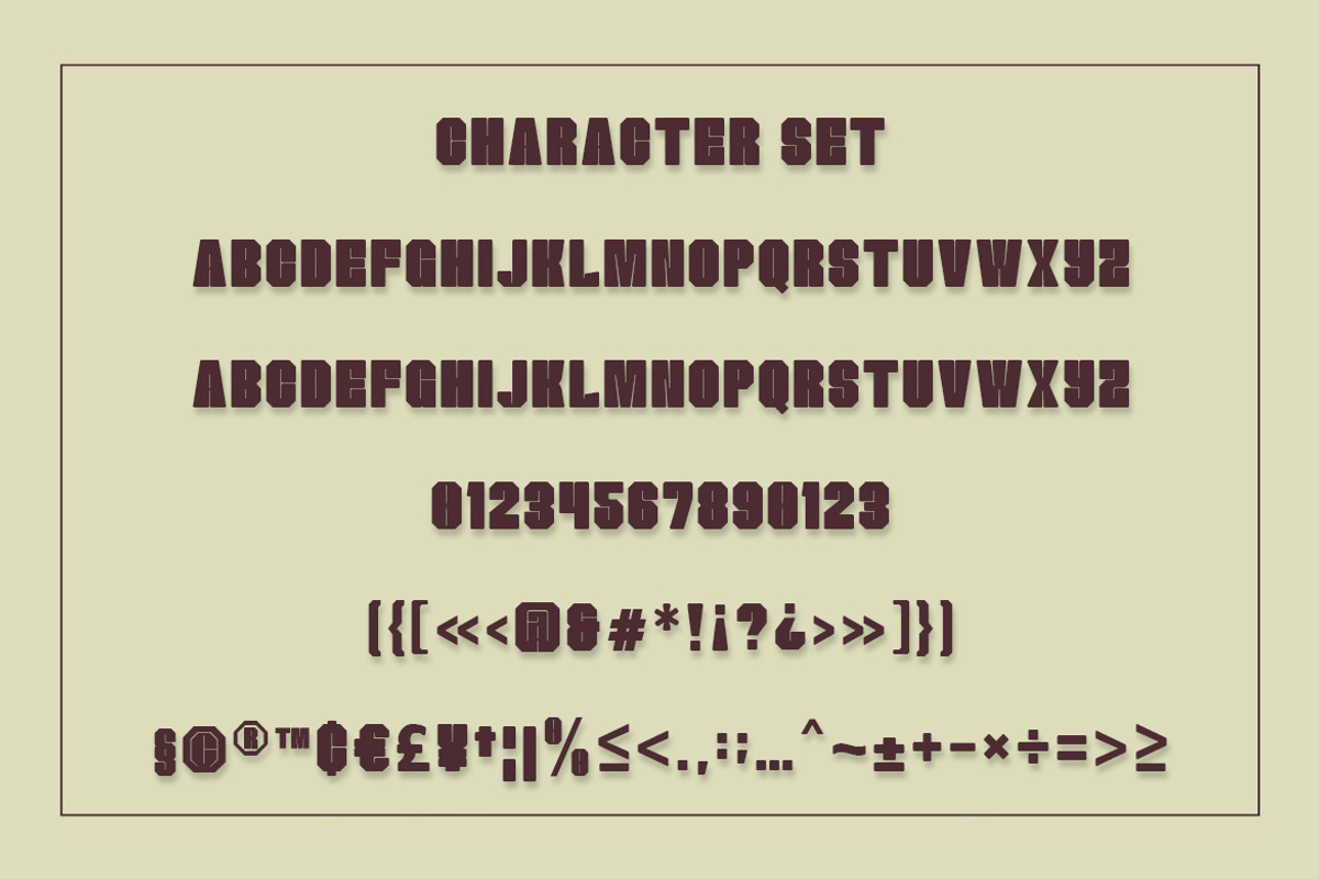 Mokenzo - Heavy Sans, a Sans Serif Font by Almeera Std (Photo 2 of 6)