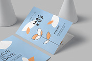 A6 Bifold Greeting Card Mockups, a Product Mockup by DesignNeutrons (Thumbnail 7 of 7)