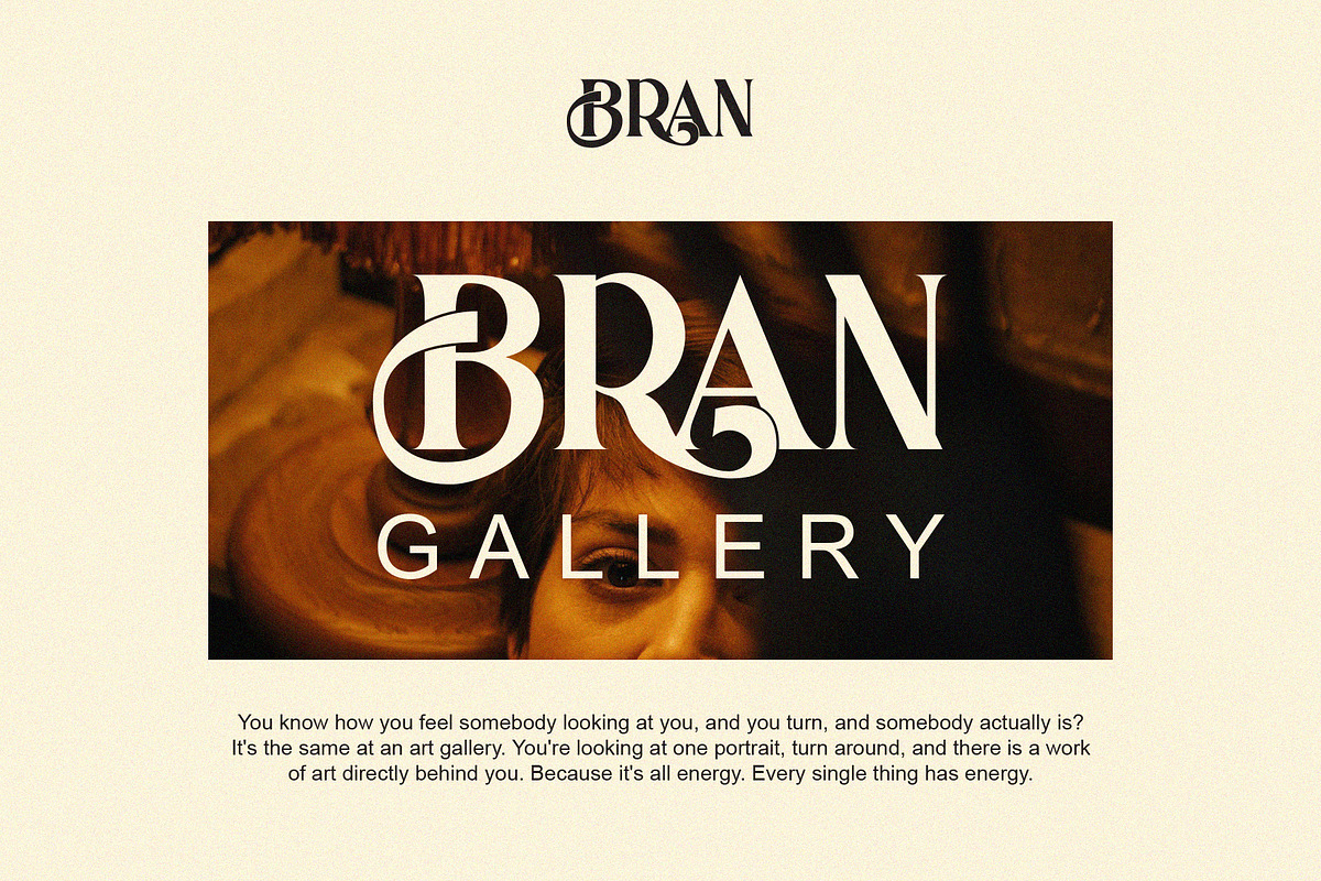 Arina Ligature Serif Typeface, a Serif Font by yaqublekker (Photo 2 of 9)