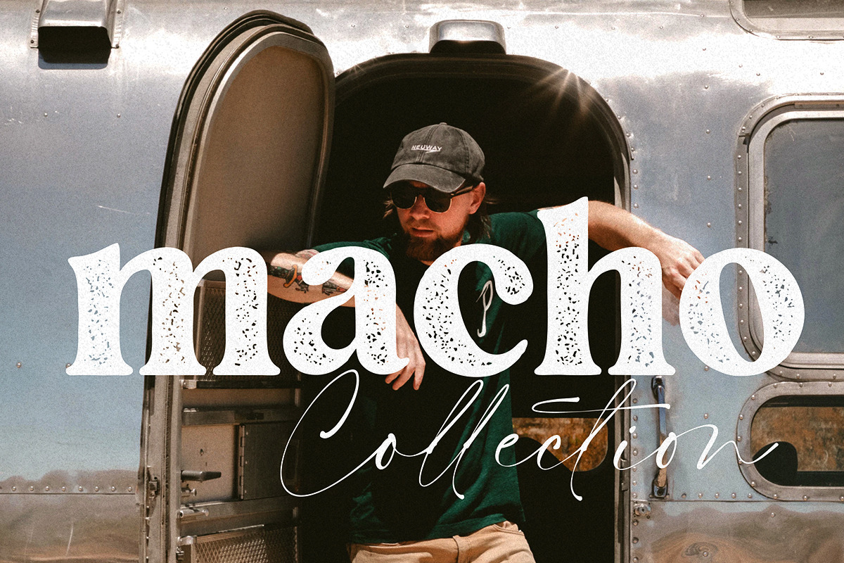 Fashion Modish / Vintage Letterpress, a Font by typeline studio (Photo 11 of 17)