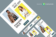 Fashion Facebook & Website Banners, a Social Media Template by Smashing_Studio (Thumbnail 3 of 3)