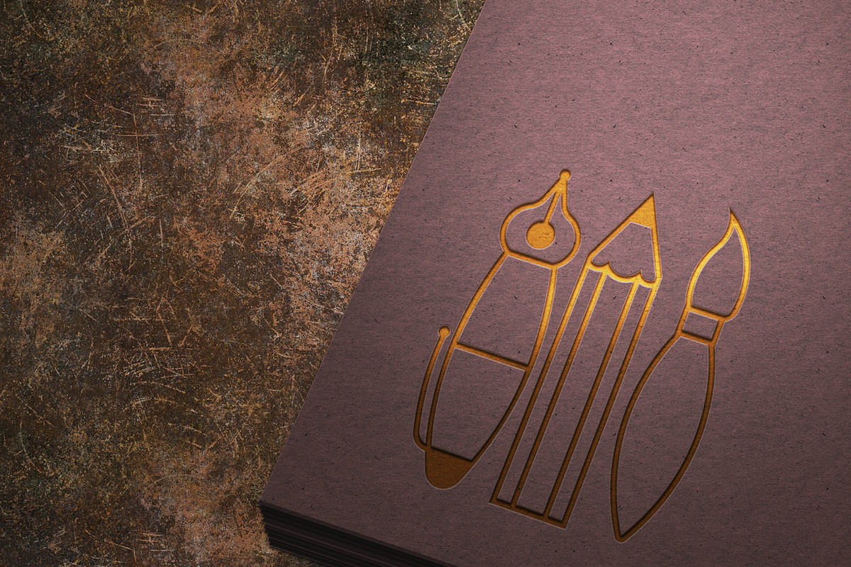 Art Suppllies Logo Template, a Branding & Logo Template by Minhocossauro Emporium (Photo 4 of 4)