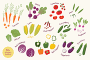 Summer Veggies, a Handwritten Font by Jelena Sardi (Thumbnail 6 of 8)