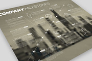 Company Timeline Template Layout, a Presentation Template by Orson (Thumbnail 1 of 2)