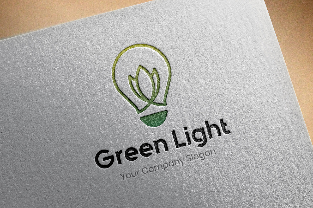 Green Light Logo Template, a Branding & Logo Template by BdThemes (Photo 1 of 4)