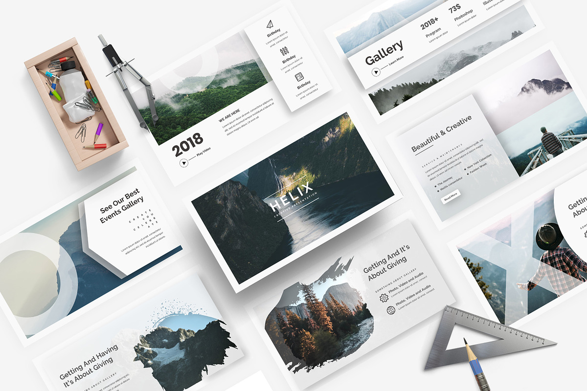 Project Status Powerpoint Bundle, a Presentation Template by One Percent Studio (Photo 2 of 34)