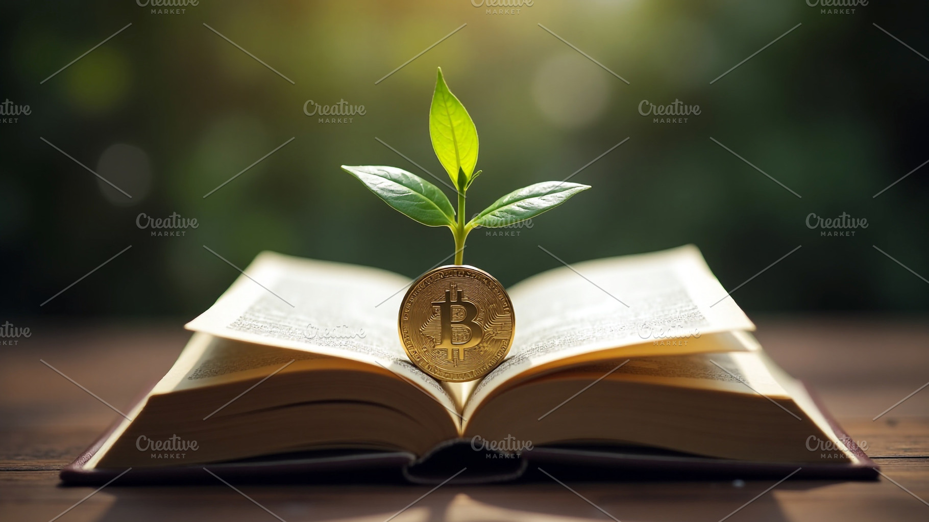 Bitcoin Growth A Symbol of Financial, a Business Photo by Stock Shape