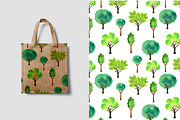 Watercolor trees collection, an Illustration by inkionia♥ (Thumbnail 4 of 4)