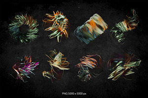 JELLYRON 3d Objects & Background