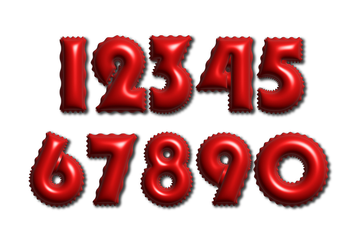 Bright Inflated Balloon Text Effect preview 2
