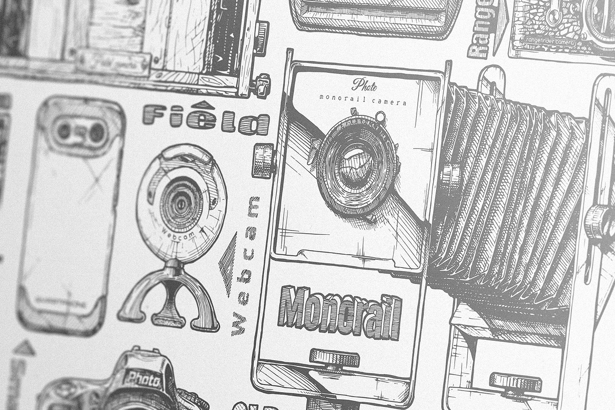 Types of photo cameras, an Education Illustration by CatMadePattern (Photo 7 of 8)