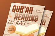 Quran Reading Lessons Flyer Set, a Flyer Template by Annora Studio (Thumbnail 4 of 6)