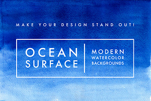 Ocean surface watercolor texture