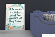 Spiritual Positive Quote Print Wall, a Poster Template by MagicLove Creations (Thumbnail 3 of 10)