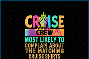 Cruise Crew Funny Matching SVG PNG, a Graphic by Creativeusart (Thumbnail 2 of 4)