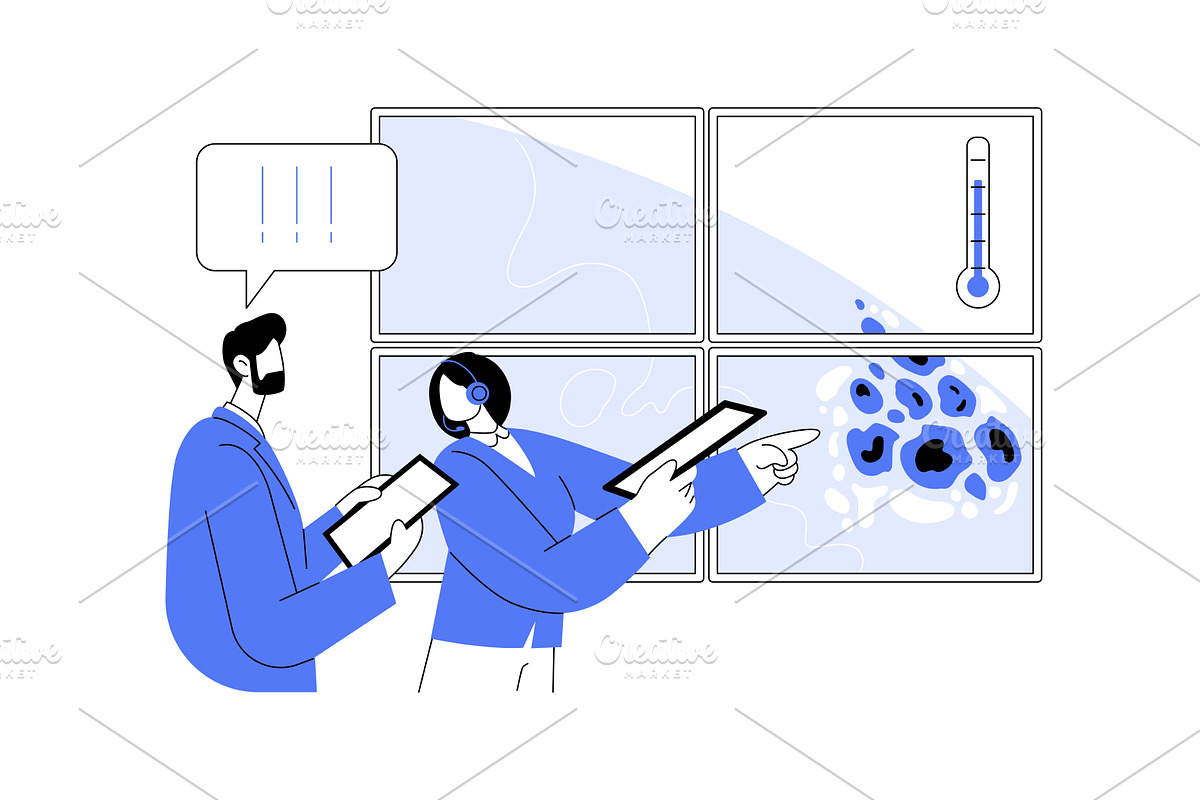 Learning extreme weather conditions, an Illustration by Visual Generation