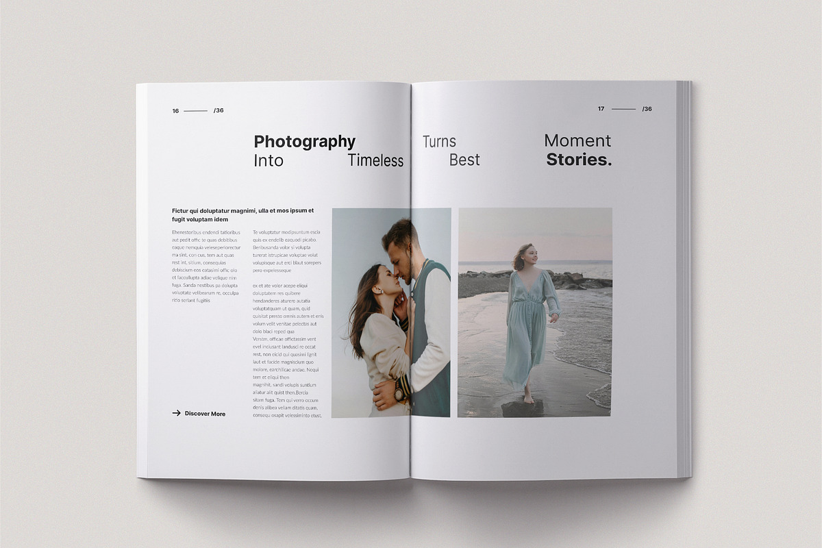 PORTFOLIO Magazine Brochure Template, a Magazine Template by TemplateFolio-Shop (Photo 8 of 18)