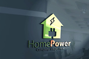 Home Power Logo, a Branding & Logo Template by Creative Dezing (Thumbnail 1 of 7)