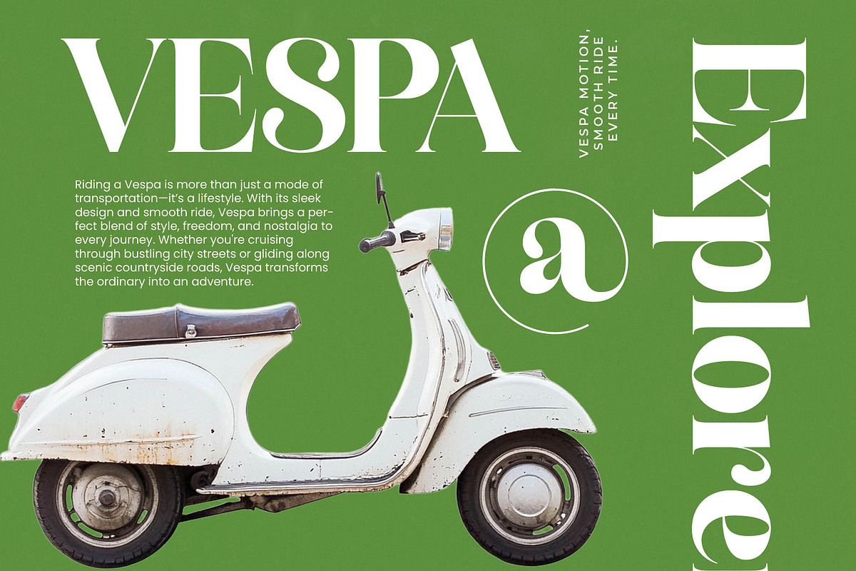 Manile Vintage Modern Bold Serif, a Serif Font by timelesstype.co (Photo 17 of 20)