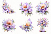 Watercolor Spring clipart, an Illustration by Designworld (Thumbnail 2 of 6)