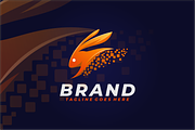 Bunny Tech Logo, a Branding & Logo Template by VectorCrow (Thumbnail 1 of 3)