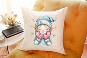Whimsical Christmas Elf Clipart Bund, an Illustration by Sublimation Artist (Thumbnail 6 of 6)