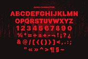 Blood Melt - Horror Hisplay, a Serif Font by Brand_Hero (Thumbnail 2 of 10)