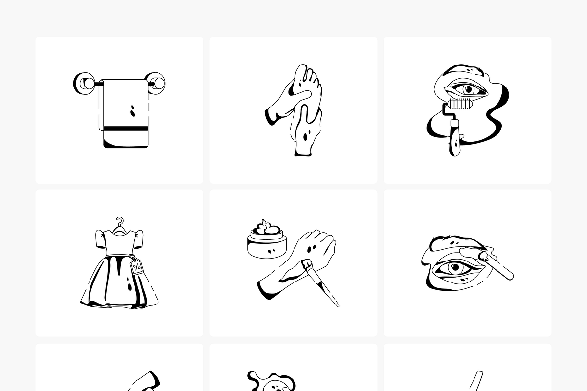 Animated Beauty Icons, a Duotone Icon by Prosymbols (Photo 14 of 16)