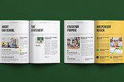 Digital Education Plan Template, a Brochure Template by E-Type (Thumbnail 3 of 7)