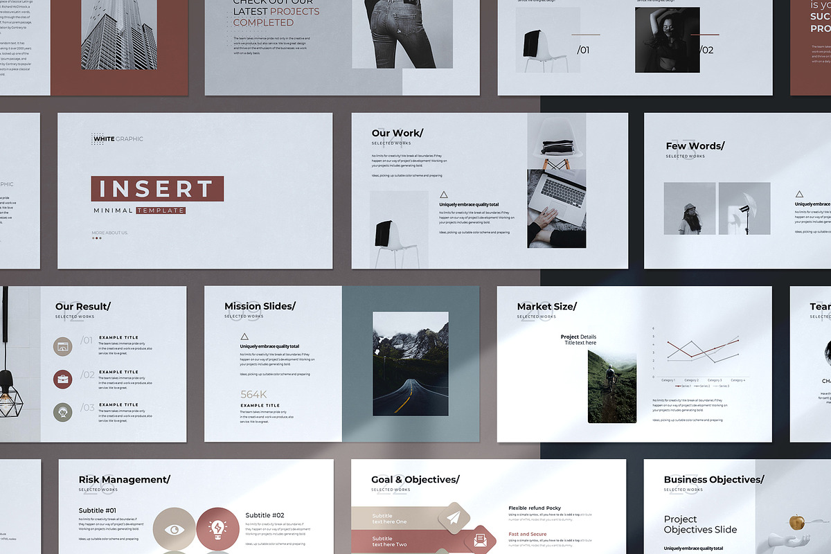 Insert Modern Google Slides Template, a Presentation Template by WhiteGraphic (Photo 1 of 14)