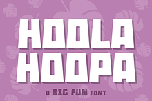 Hoola Hoopa | a big, fun impact Font