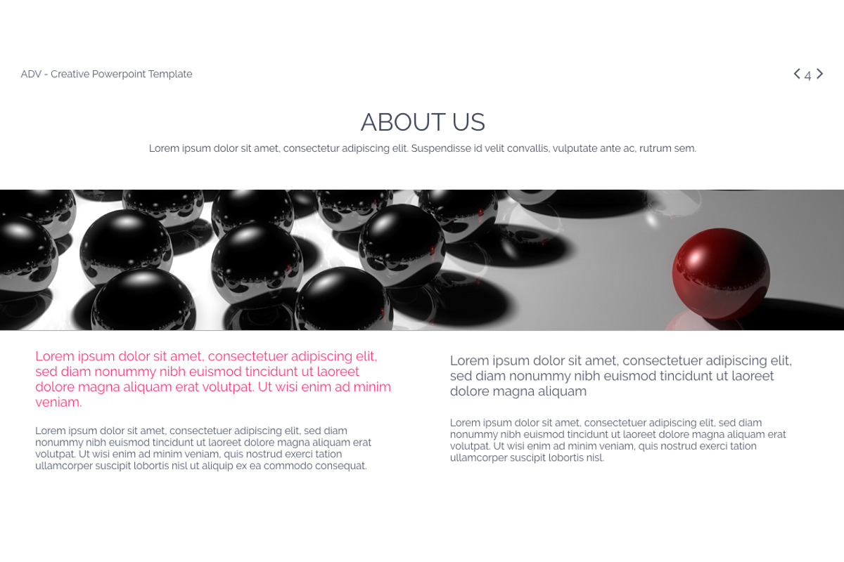 ADV Powerpoint Template, a Presentation Template by OXXO (Photo 1 of 78)