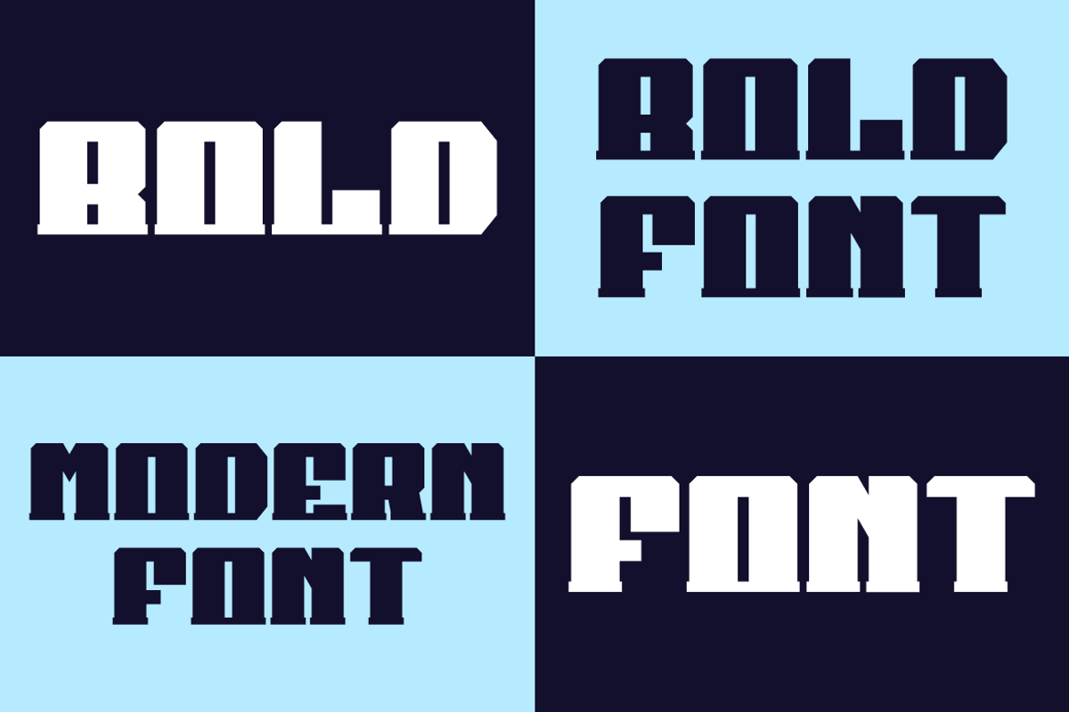 Block Generic, a Sans Serif Font by alon kelakon (Photo 3 of 5)