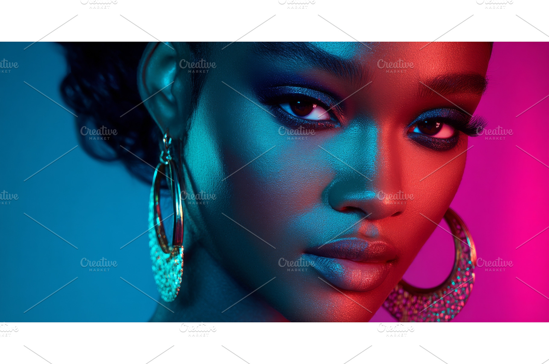 In a studio setting, a beautiful, a Beauty & Fashion Photo by ZinetroN