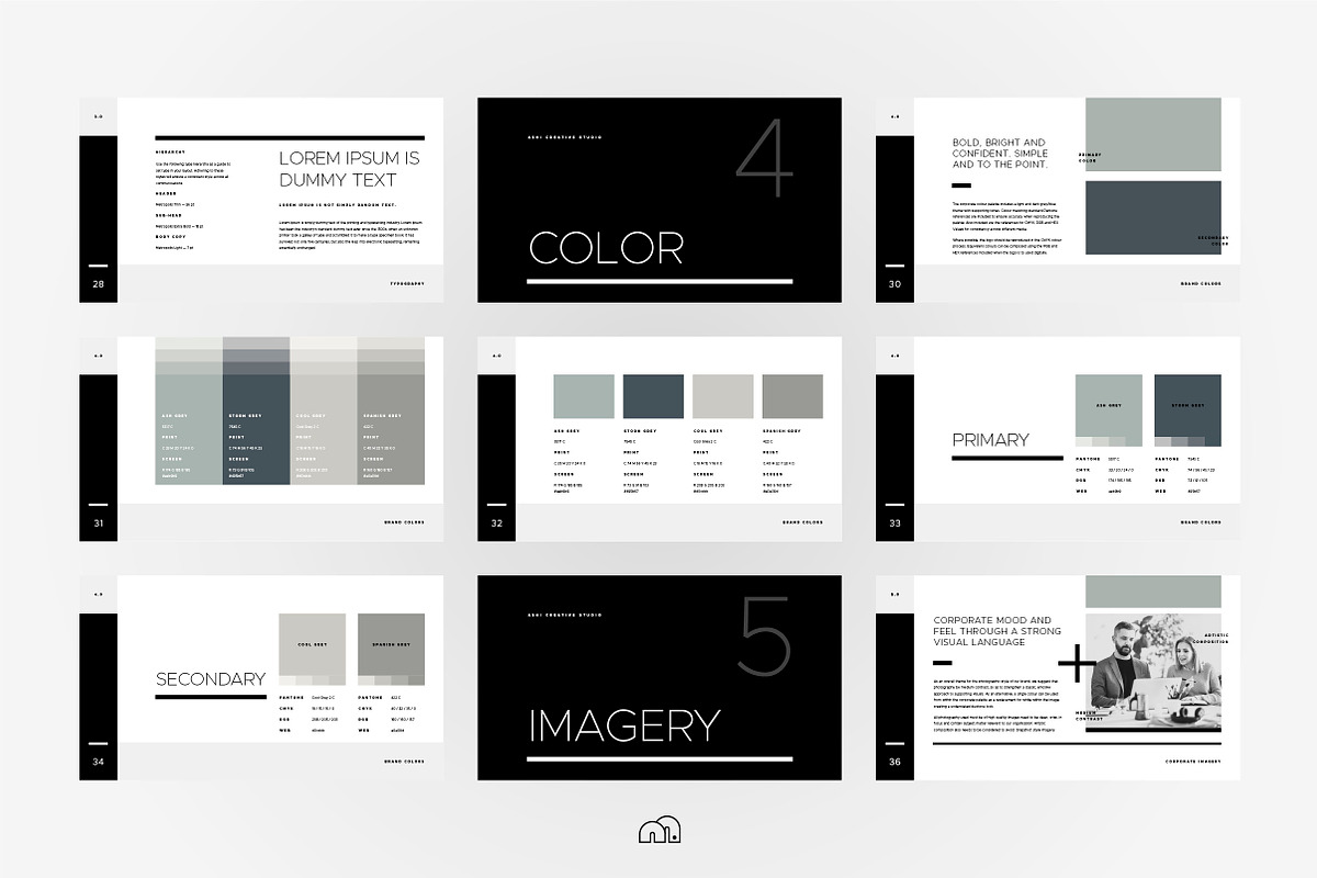 Brand Keynote - Ashi, a Presentation Template by bilmaw creative (Photo 5 of 8)