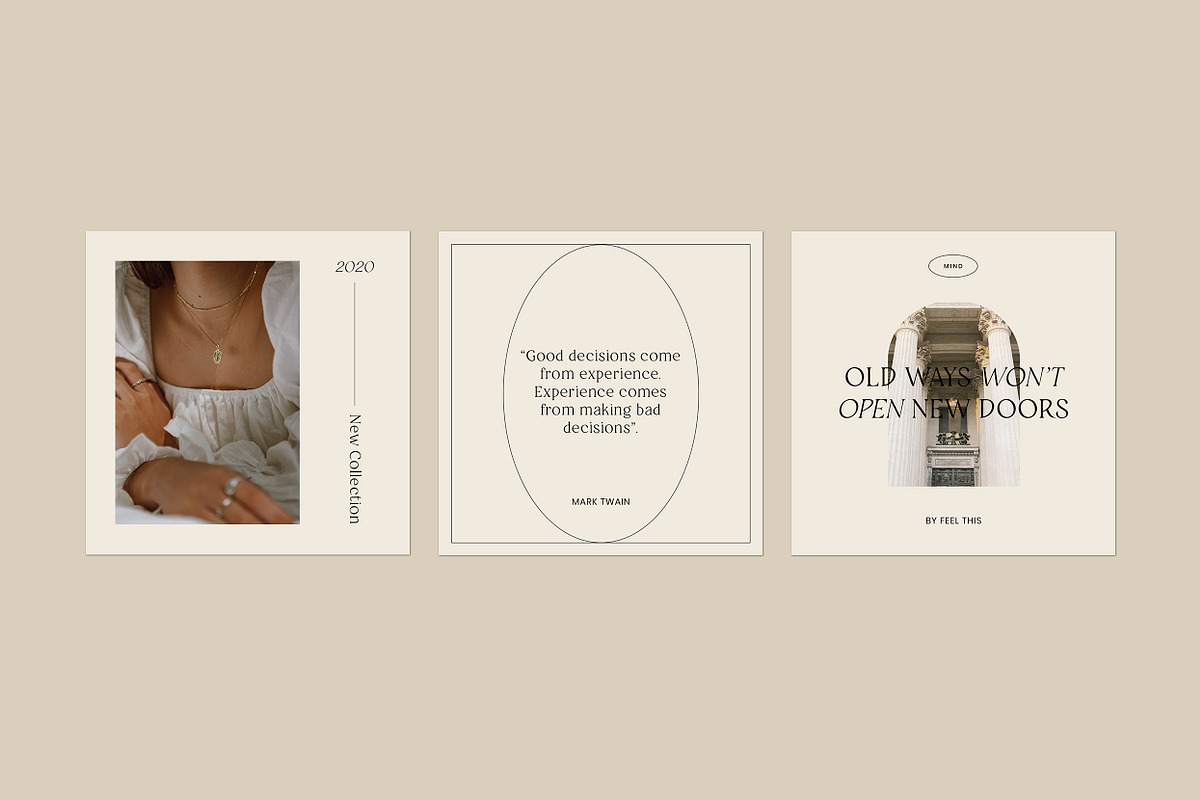 Juliet Social Media Pack PS, a Social Media Template by Feel This (Photo 9 of 18)