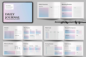 Daily Journal Template, a Stationery Template by ContestDesign