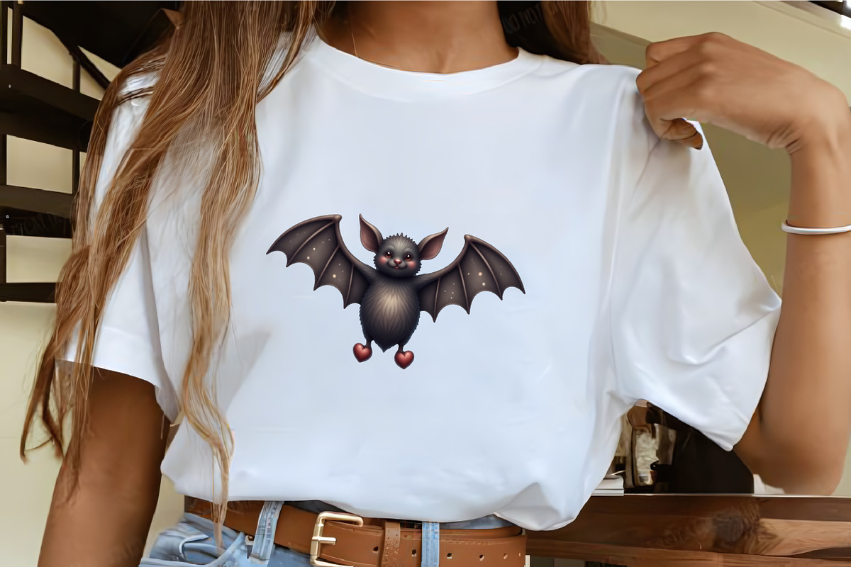 Kawaii Quirky Halloween Bat Clipart, an Illustration by CrexoraLab (Photo 4 of 5)